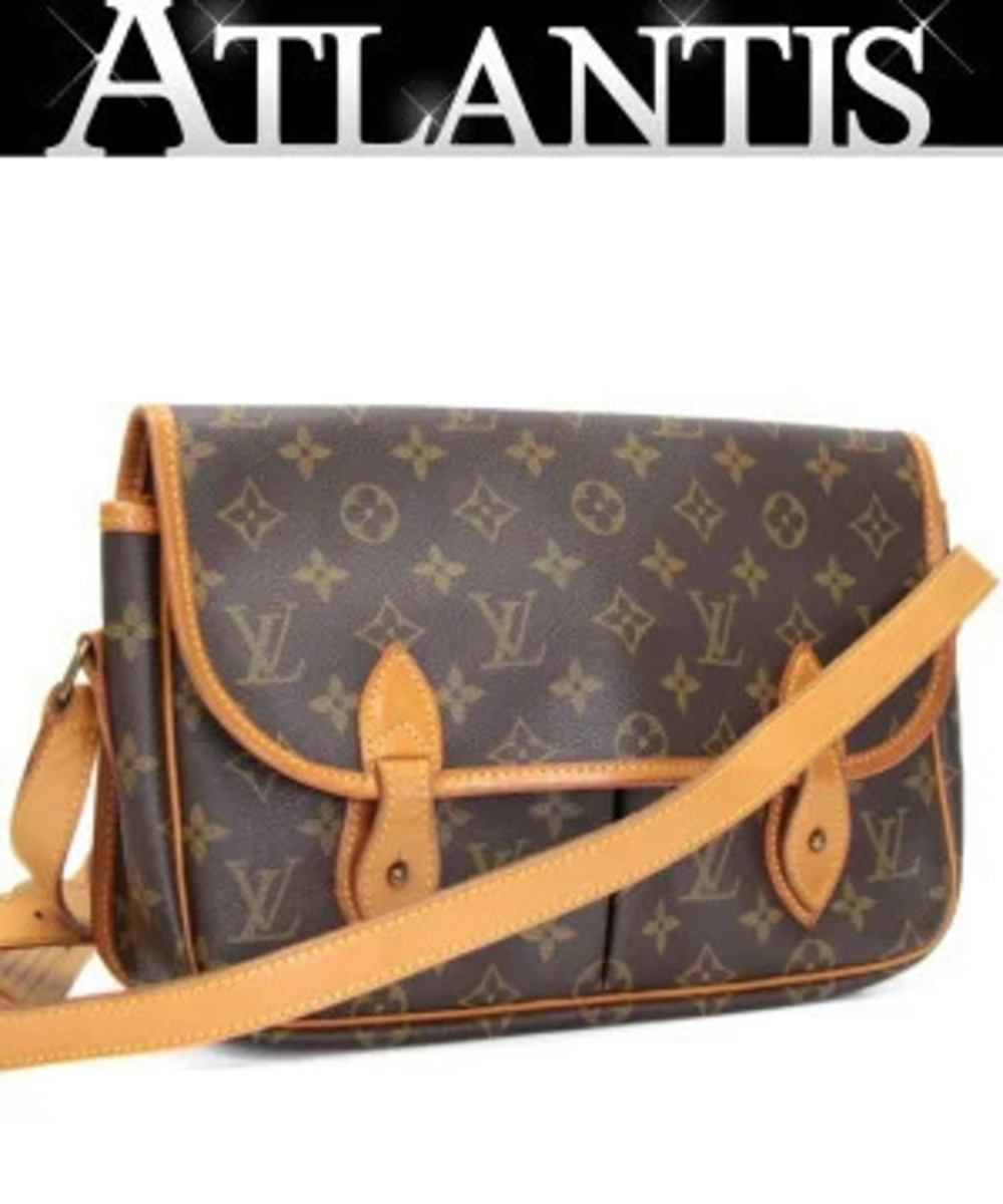 Louis Vuitton Gibeciere Shoulder Bag Monogram